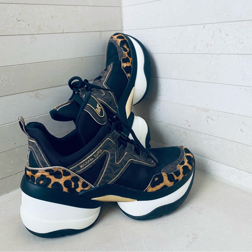 Michael Kors leopard print sneaker LIMITED EDITION